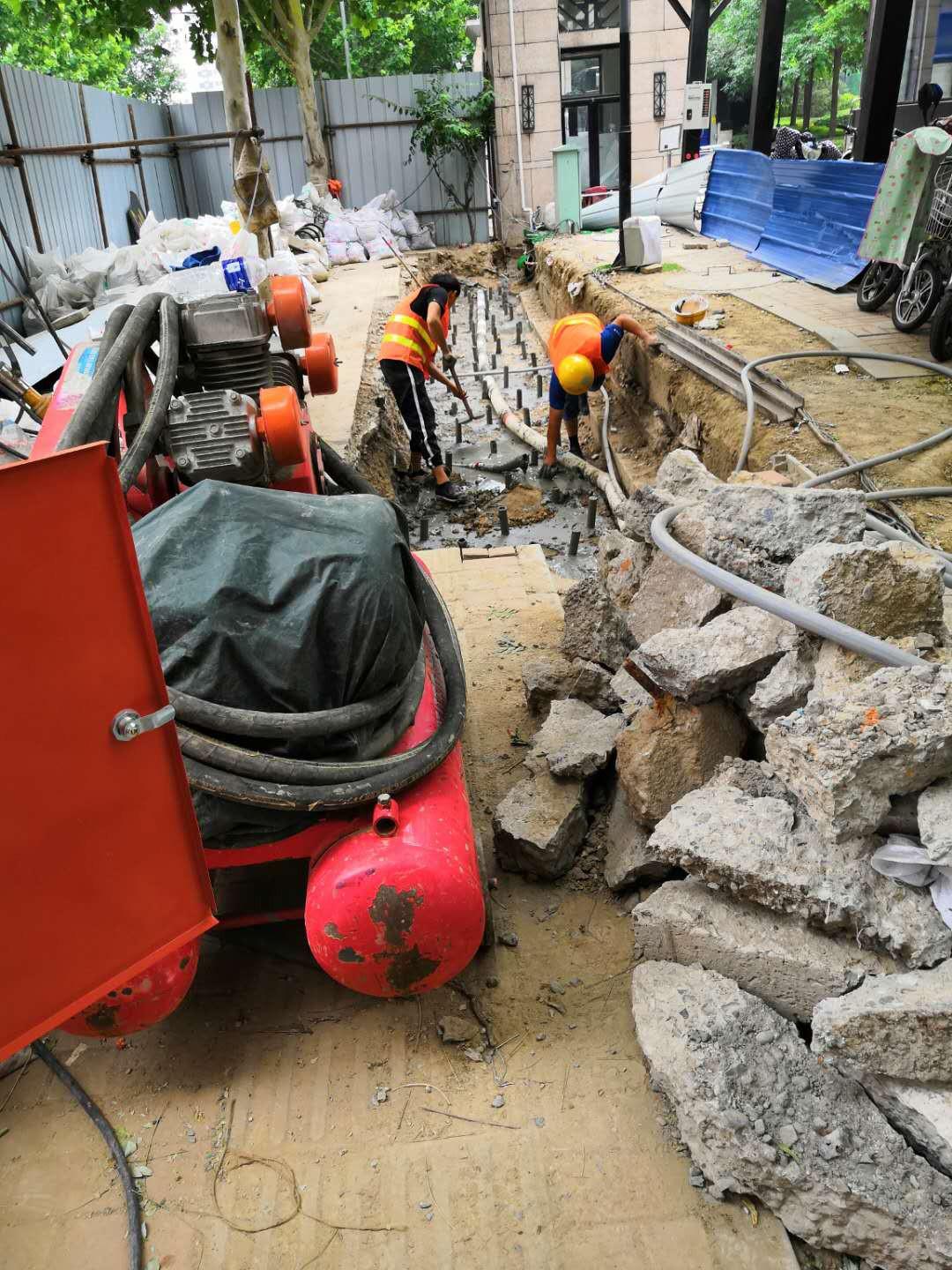 宋洛乡地基加固解决房子的地基下沉问题